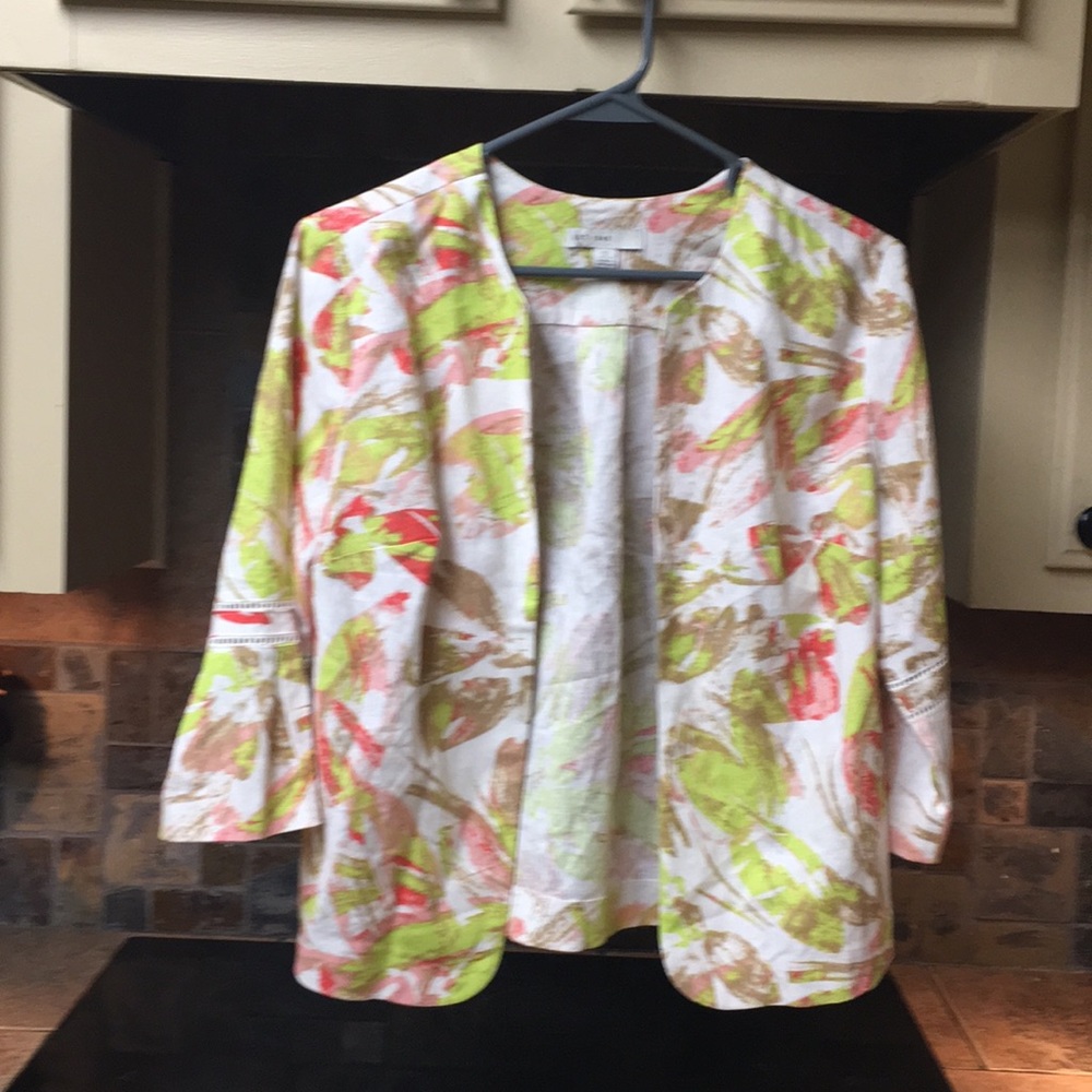EST 1946 lightweight jacket. Open front.